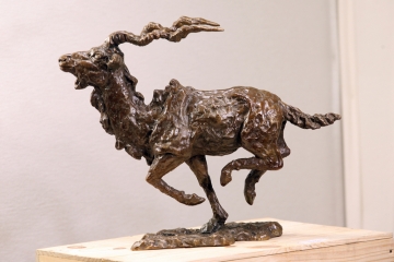 Le grand koudou, bronze 2/8, 37 x 48 x 18 cm