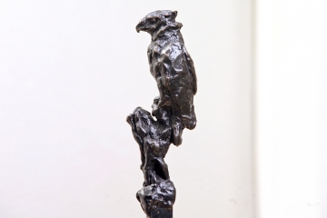 Le serpentin, bronze 1/8, 4 x 4 x 16 cm